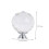 2pcs Clear Crystal Cabinet Knobs and Teardrop Dresser Drawer Pulls Easy SingleHole Install 5