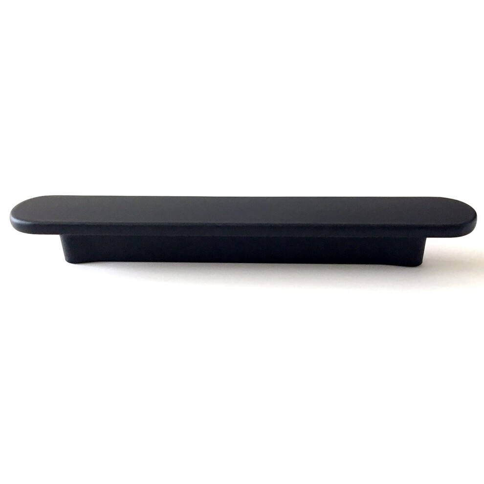 Matte Black Half Moon Drawer Pulls 2.5 Inch Cabinet Handles Zinc Alloy Dresser Hardware 9771547913009