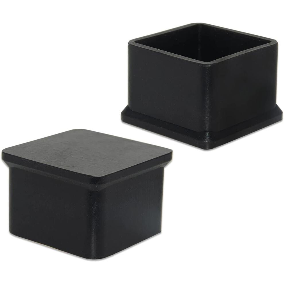 Chair Leg Floor Protectors 38X38mm Nonslip Silicone Square Furniture Leg Caps For Nonscratch Noise Reduction Floors 9771547913184