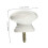8pcs White Round Cabinet Knobs Set, Modern Drawer Pulls, Easy Installation for Wardrobe and Closet 3