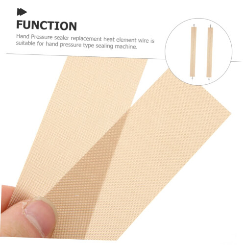 Heat Sealer Replacement Kit with Stable Heating Performance, Hand Sealer Heating Element Strip 2pcs 2