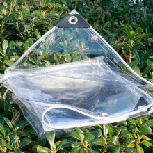 Clear Tarpaulin Waterproof Outdoor Curtains for Pergola Patio Gazebo, Heavy Duty Transparent PVC Panels WxH:250x450cm