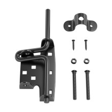 Automatic Self Locking Barn Door Latch Heavy Duty Carbon Steel Slide Bolt Gate Latch for Farm and Yard