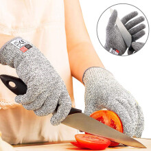Cut Resistant Gloves for Kitchen and Food Prep, Touchscreen Compatible, Flexible Grip, 1 Pair