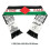 (10Pcs, C) Double-sided Palestinian flag shawl is sun-proof and does not fade 1