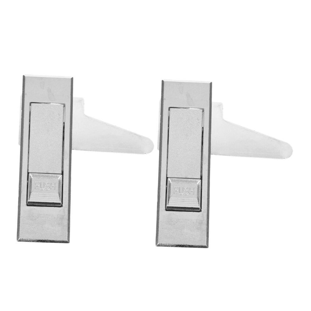 2Pcs Electric Cabinet Door Cam Latch Push Button Lock, Secure Multidoor Design For File Cabinet And Mailbox 9351714538565