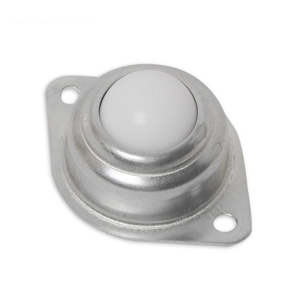 6Pcs 1 Inch Nylon Ball Transfer Bearing Caster Set White Pp Wheel Smooth Rolling Corrosion Resistant 9073542247166