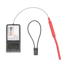 RC Receiver FS R6B, 2.4G 6 Channel Stable Signal with Fast Binding for Aircraft and Helicopter