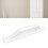 White Metal Barn Door Pull Handle, Corrosion‑Resistant Finish, Easy Installation, Durable Build 5