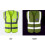 Class 2  Visibility Safety Vest with 5 Pockets, 360 Reflective Strips, ANSI/ISEA Workwear 3