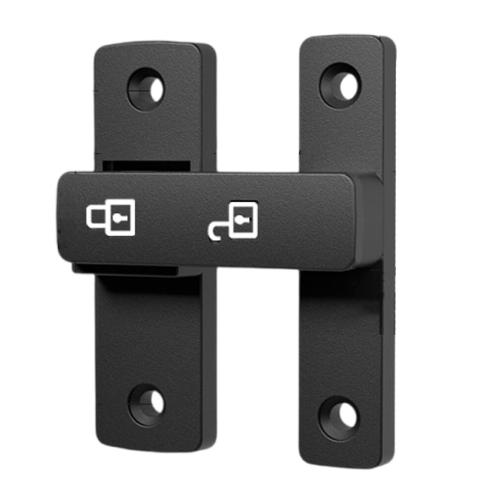 NoâDrill 180 Door Latch Lock, Zinc Alloy Privacy Door Bolt For Bedroom, Bathroom And Storage Room 9330225587385