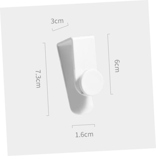 4pcs Over the Door Hooks No Drill Multiuse Space Saving Door Back Hook for Bathroom 1