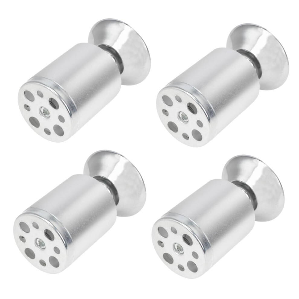 4Pcs Adjustable Aluminum Alloy Furniture Legs For Sofa Cabinet Table, Modern Round Feet 9351714539319