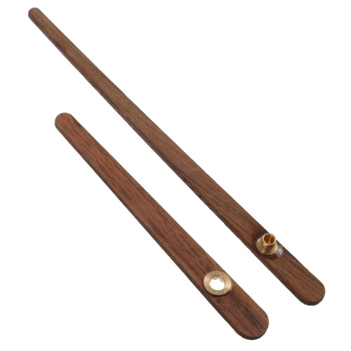Elegant Wooden Clock Hands Set for DIY Projects, Durable Replacement Hands for Wall Clock Decor 1