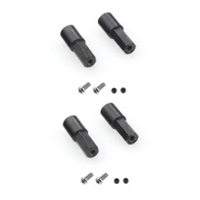 Metal Rear Axle Shaft for WPL D12 C14 C24 MN D90 MN99S, Heavy Duty RC Car Upgrade Parts for Enhanced Torque