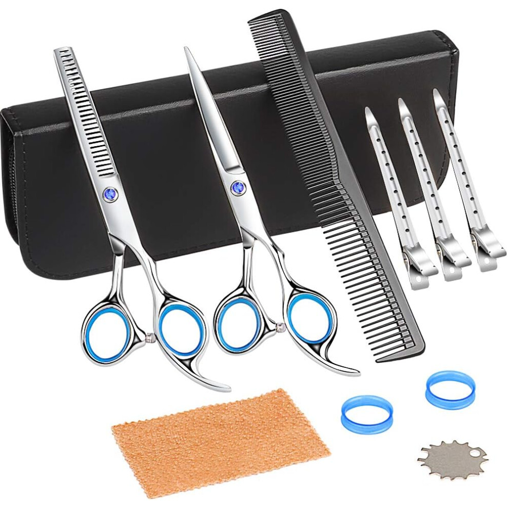 Sesamecave Hairdresser Scissors, Stainless Steel Professional Hair Cutting Scissors