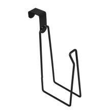 Modern Wall Mounted Toilet Paper Holder, SpaceSaving Iron Bathroom Tissue Holder for Home and Hotel