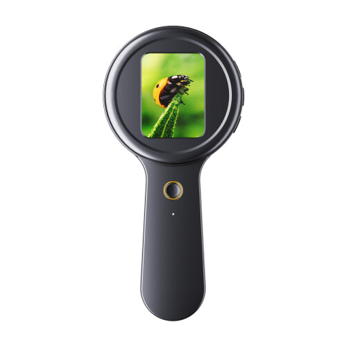 Kids Educational Microscope Portable Build in Battery-Black