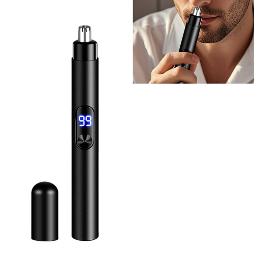 Multifunctional Portable Touch Operation Nose Hair-Black 2