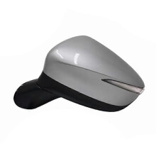 (Silver) For Mazda CX-5 CX5 2015 2016 Car Rearview Mirror Assy With Electric Angle Adjust Folding Heating Bli