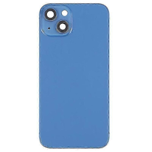 (Style C, Multicolor) For iPhone 13 6.1 inch Back Battery Housing Cover+Middle Plate Frame+Side Buttons Replacement 1