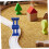 6pcs Wooden Train Track Accessories Stackable Bridge Supports for Toy Train Sets 5