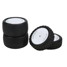 RC Car Wheels and Tires Set for WLToys 104001 1/10,  Grip Rubber, Easy Installation, Wear Resistant