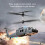 (Red) Remote Control Helicopter Obstacle Avoidance With 1080p Camera,2.4ghz 3.5ch Rc Helicopter With Led L 5