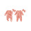 (6-12 Months, Orange) Conjunto bebé niña, de otoño. 2