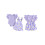 (12-18 Months, Purple) Σετ σορτς για καλοκαιρινό σύνολο 2