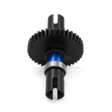 1/7 6S 39T Center Differential Upgrade – CNC Hardened Steel Blue RC Car Gear Set for ARRMA Infraction Typhon