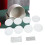8Pcs Bone Spitting Dish Set, Dia 15cm, Wheat Straw 1