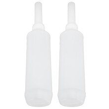 2 Pcs Animal Medicine Dispenser 12.1in 7 Holes