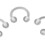 5pcs Organic Essential Oil Nose Rings Diffuser 15