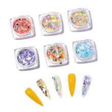 (6027) Nail Art Powder Summer Polish Manicure Decoration