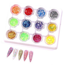 (6041) Nail Art Powder Summer Polish Manicure Decoration