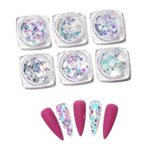 (6026) Nail Art Powder Summer Polish Manicure Decoration