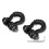 (Black) Anti-Rust 3/4" D-Ring Bow Shackle Isolator Unbreakable for Off-road Vehicles 1