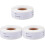 3Rolls Premium Blank Marked Stickers White for Home Use 2
