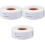 3Rolls Premium Blank Marked Stickers White for Home Use 3