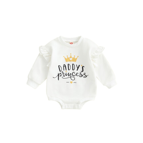 (12-18 Months, White) Mono tipo sudadera e invierno.
