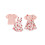 (12-18 Months, Pink) Καλοκαιρινή στολή για 2 τεμαχίων 2