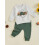 (0-6 Months, Gray) Ensemble automnal 2 avec poches 7