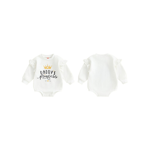 (3-6 Months, White) Mono tipo sudadera e invierno. 1
