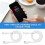 (Micro USB 120W) 100cm Long USB2.0 to Type C/USB 5Pin Power Cable Fast Charging Data Cord Wire 2