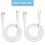 (Type C 120W) 100cm Long USB2.0 to Type C/USB 5Pin Power Cable Fast Charging Data Cord Wire 3