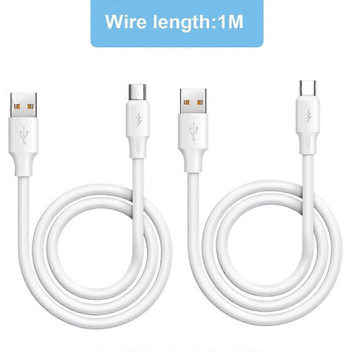 (Micro USB 120W) 100cm Long USB2.0 to Type C/USB 5Pin Power Cable Fast Charging Data Cord Wire 2