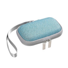(Sky blue) Storage Bag Protective Case Hard Organizers for E61 E60 SSD Package Bag