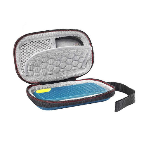 (Blue) Storage Bag Protective Case Hard Organizers for E61 E60 SSD Package Bag 2