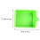 4pcs Watercolor Paint Palette Set, Stackable Durable Plastic Mixing Tray with Easy Clean Surface 2